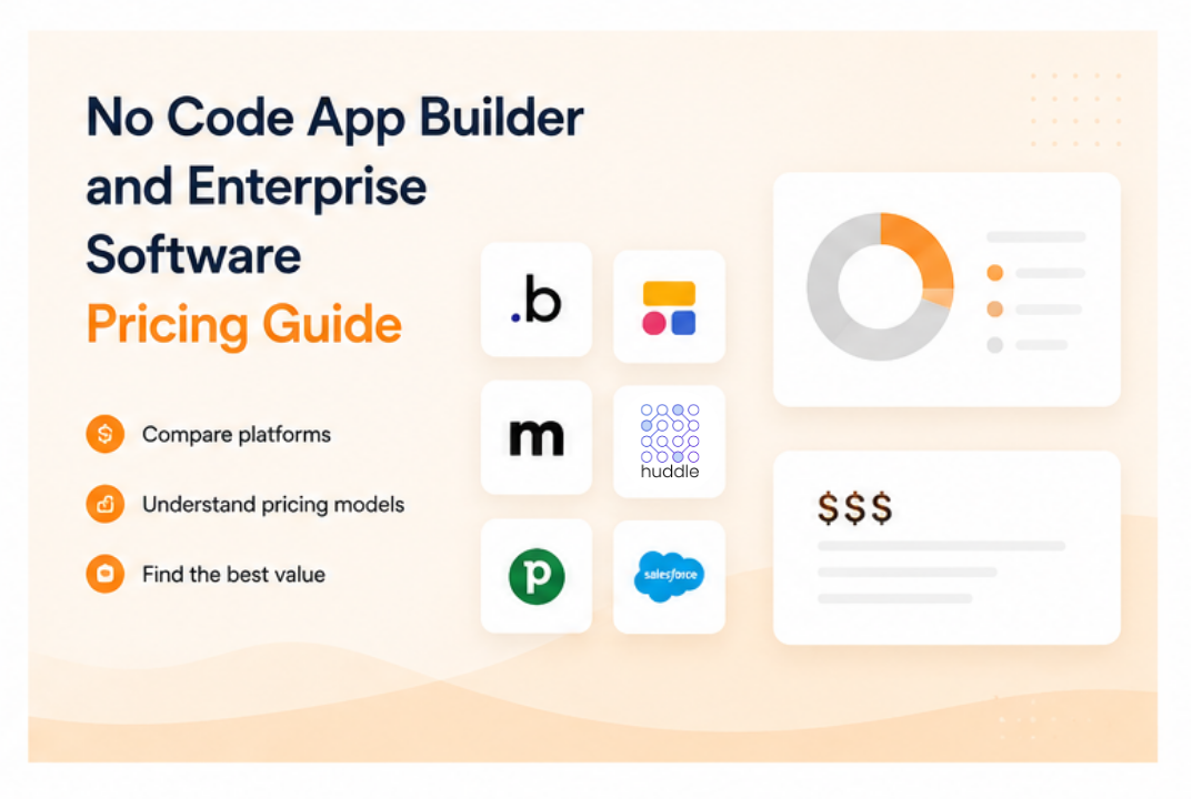No Code App Builder and Enterprise Software Pricing Guide