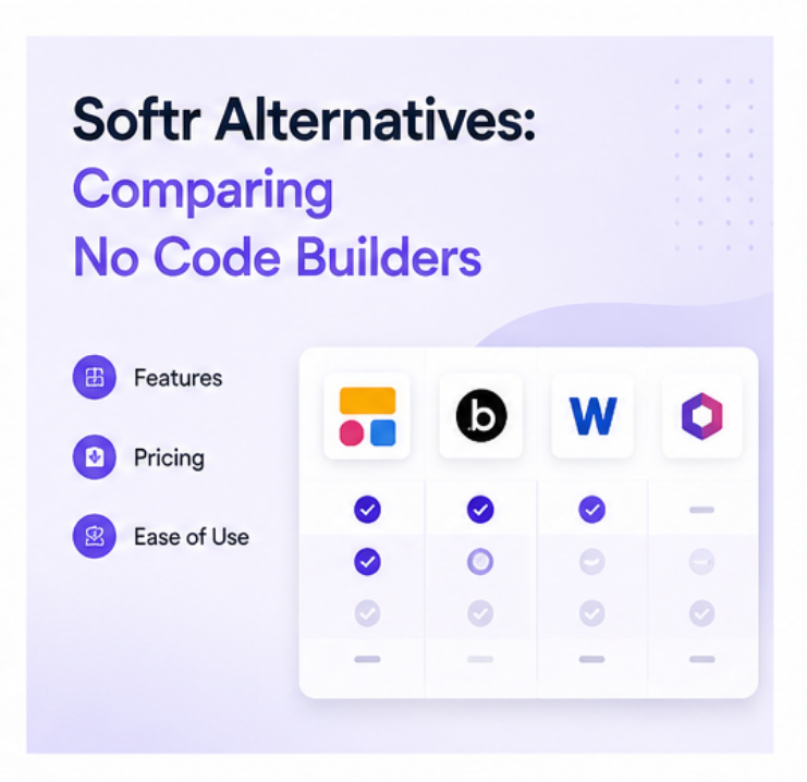 Softr Alternatives: Comparing No Code Builders